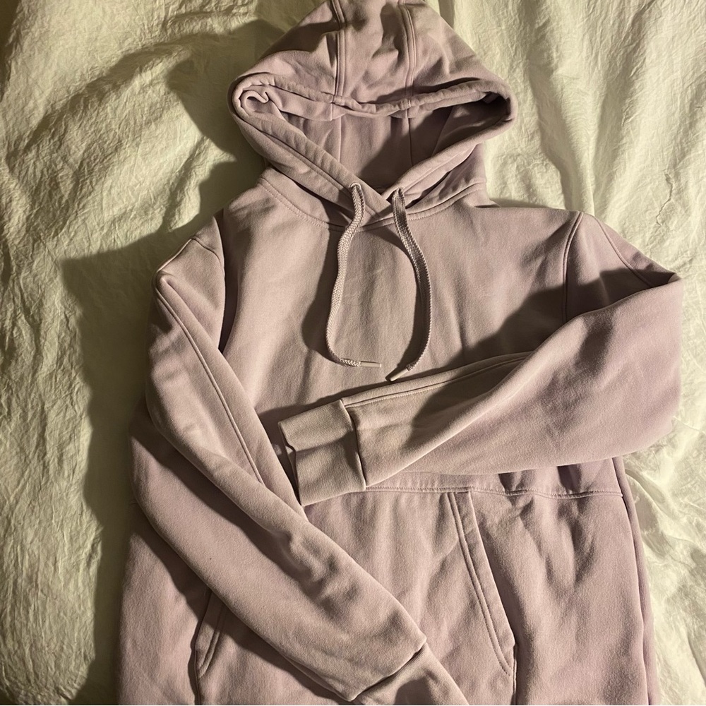 Athleta Retroplush Revive Hoodie Purple